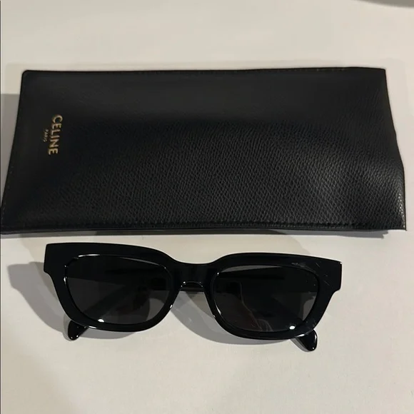 Celine | Accessories | Celine Black Cateye Sunglasses With  display picture 1